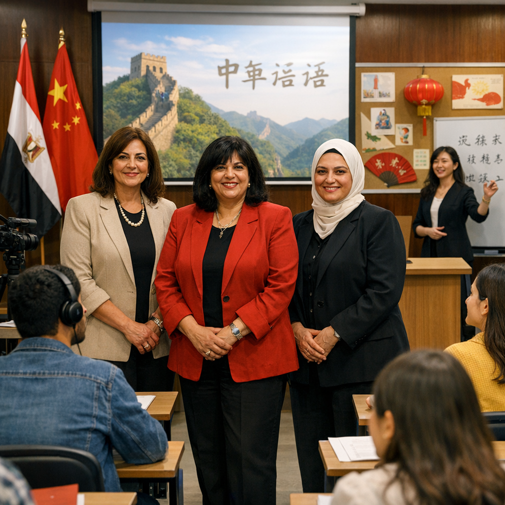 إدراج اللغة الصينية في مناهج معهد الترجمات بأكاديمية الفنون