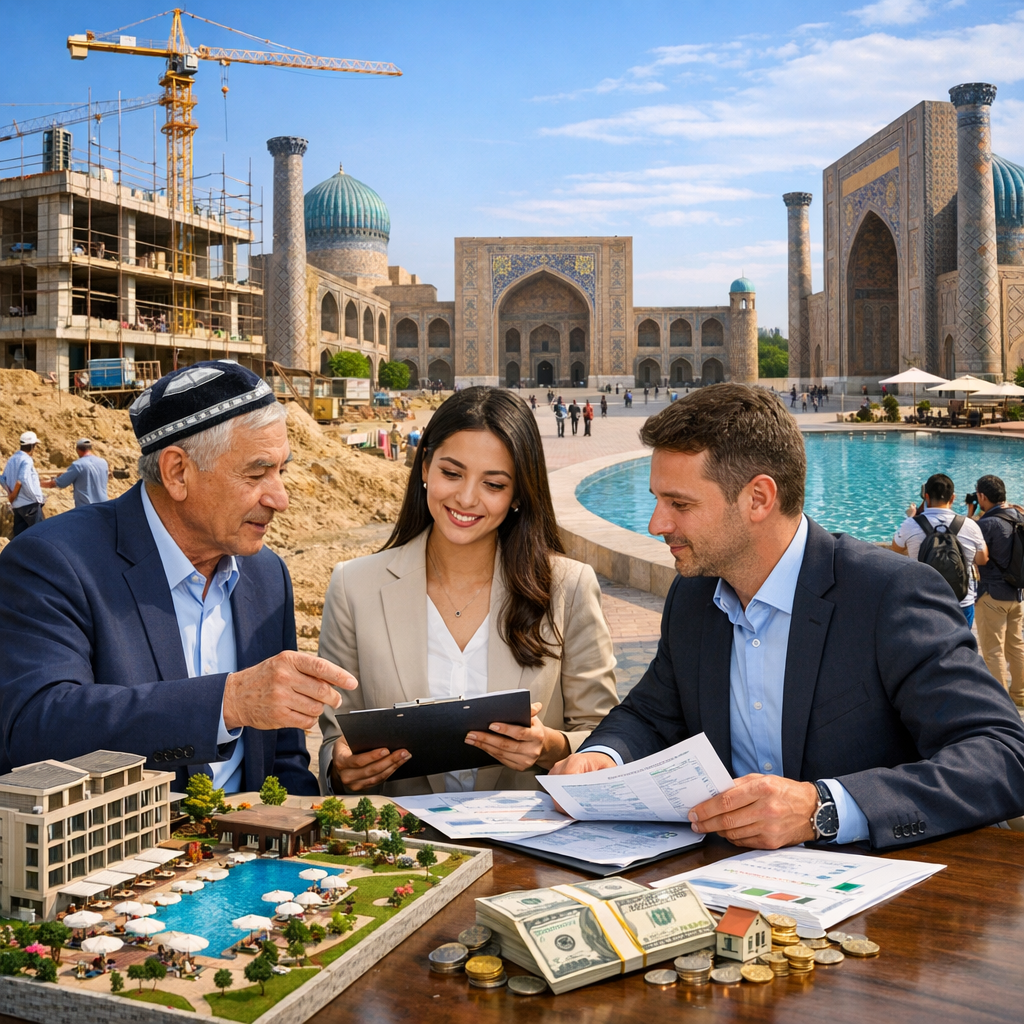 تعزيز الاستثمارات السياحية في أوزبكستان عبر دعم مالي مبتكر
